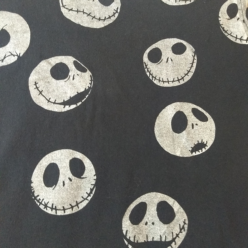 Disney Store Jack Skellington Faces Shirt Size XL - Picture 2 of 7